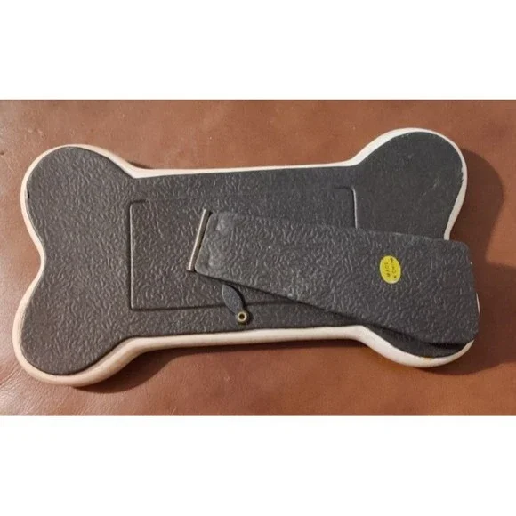 Pet Giftco White Ceramic Dog Bone 8" Picture Photo Frame New in Box - Picture 3 of 4